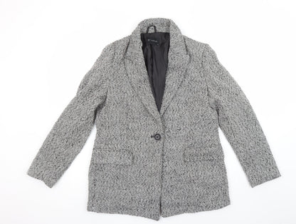 Womens UK Size 12 Et Vous Regular Grey Blazer