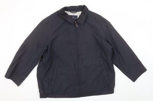 Mens UK Size XL Marks and Spencer Blue Basic Jacket