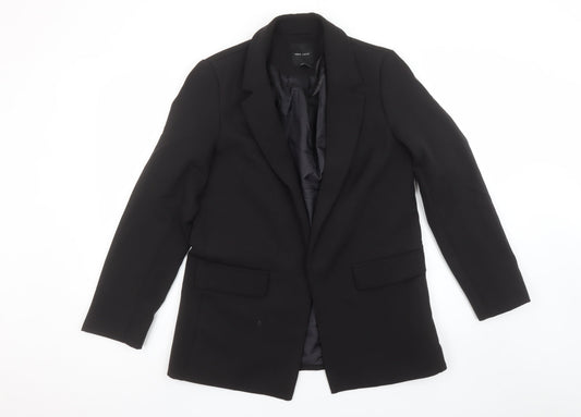 New Look Women Black Size 12 Slim Fit Single-Breasted Blazer