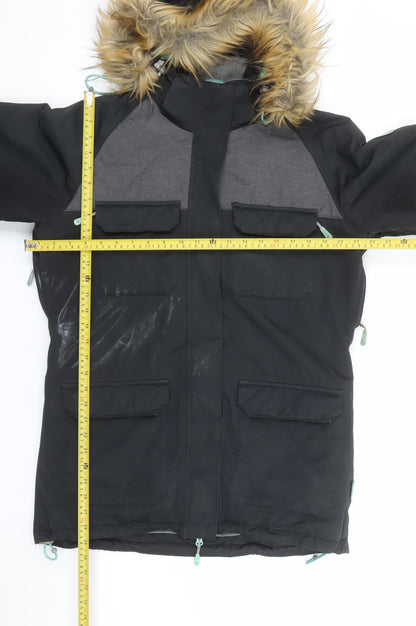 Womens UK Size L Surfanic Black Ski Jacket