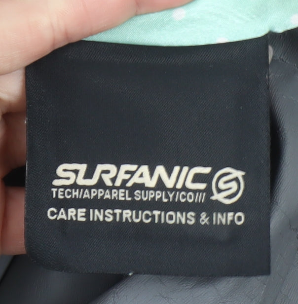 Womens UK Size L Surfanic Black Ski Jacket