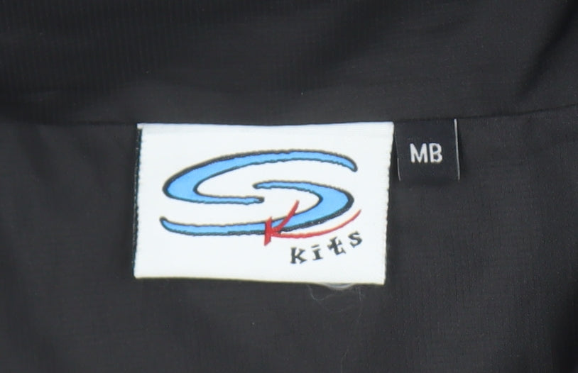 Boys UK Size M S Kits Black Puffer Jacket