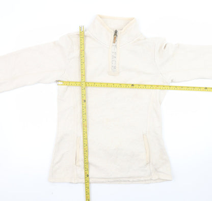 Womens UK Size 8 Fat Face Beige Pullover Sweatshirt