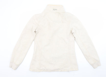 Womens UK Size 8 Fat Face Beige Pullover Sweatshirt