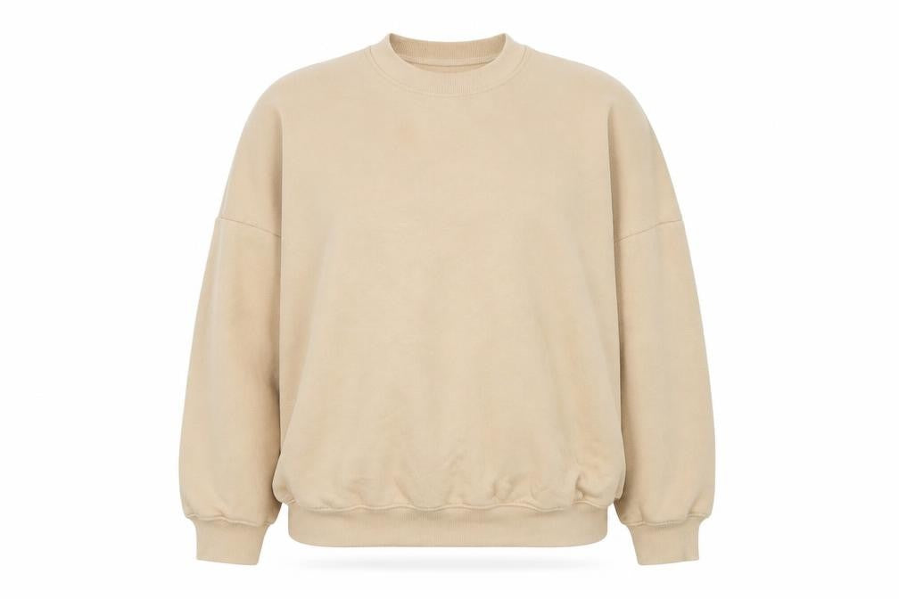 Womens UK Size 10 Missy Empire Beige Pullover Sweatshirt