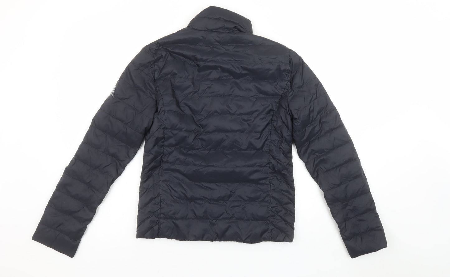 Womens UK Size 8 Jack Wills Blue Puffer Jacket