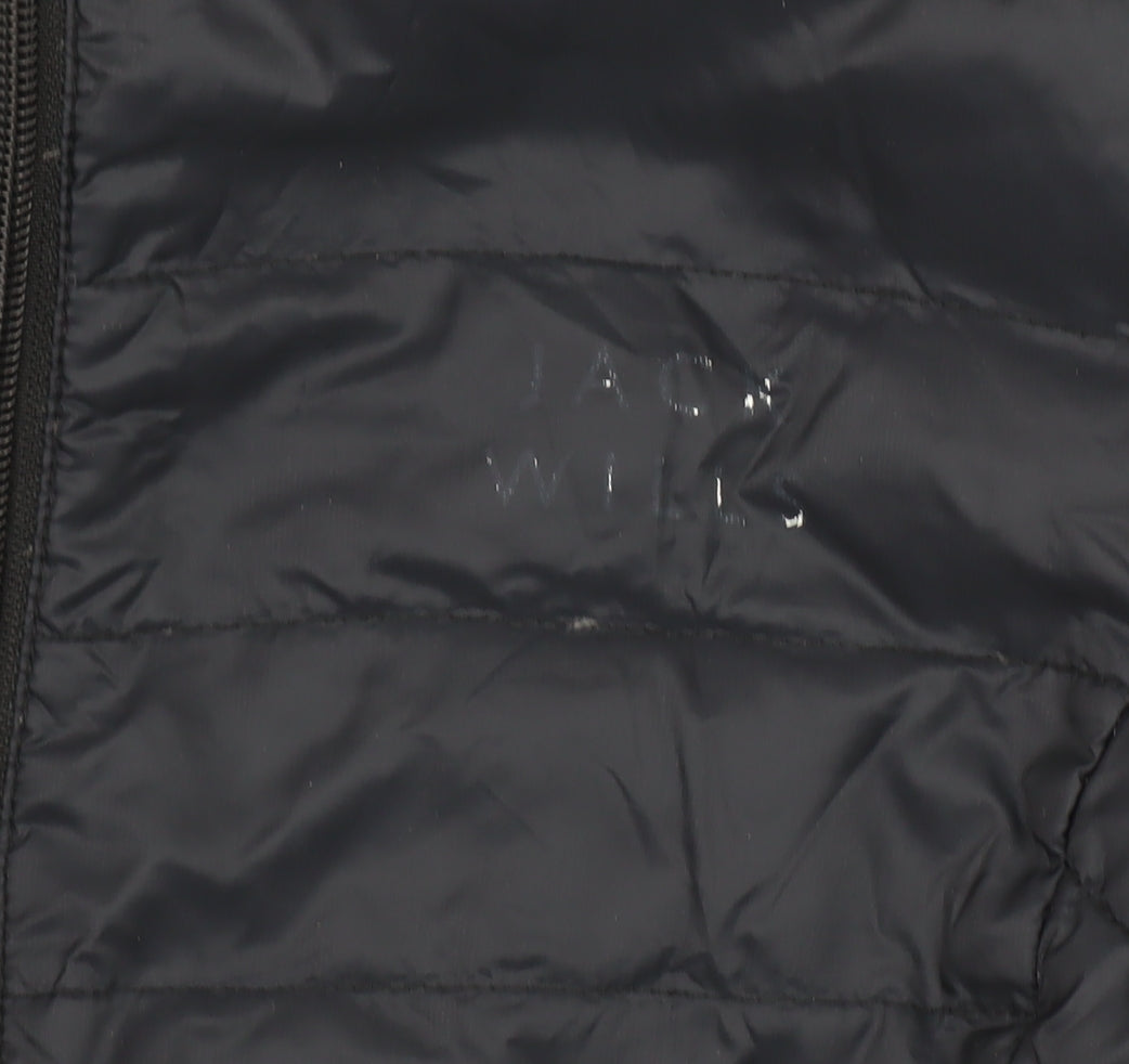 Womens UK Size 8 Jack Wills Blue Puffer Jacket