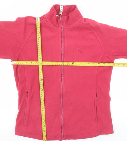 Womens UK Size 14 Hawkhead Pink Basic Jacket