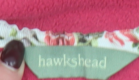 Womens UK Size 14 Hawkhead Pink Basic Jacket