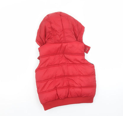 Boys UK Size 3 Years Tape à l'œil Red Puffer Jacket