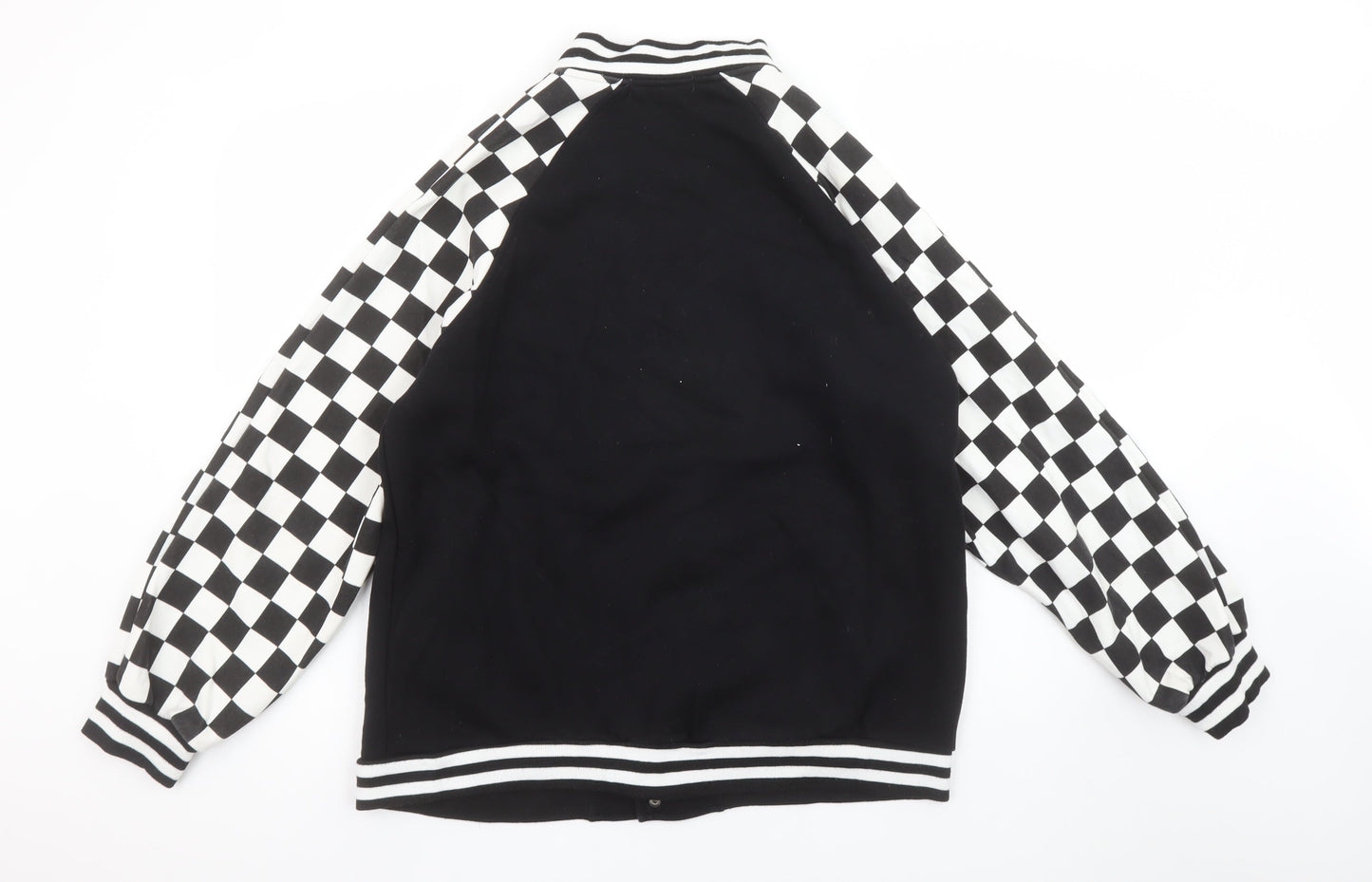 Mens UK Size M BAOERCHEN Black Cardigan Sweatshirt