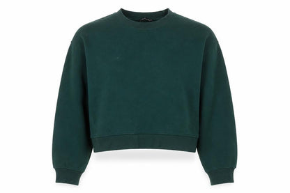Womens UK Size M Zara Green Pullover Sweatshirt