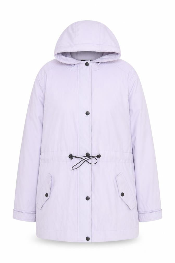 Womens UK Size 12 NEXT Purple Parka Coat