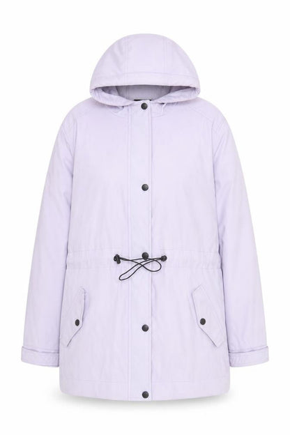 Womens UK Size 12 NEXT Purple Parka Coat