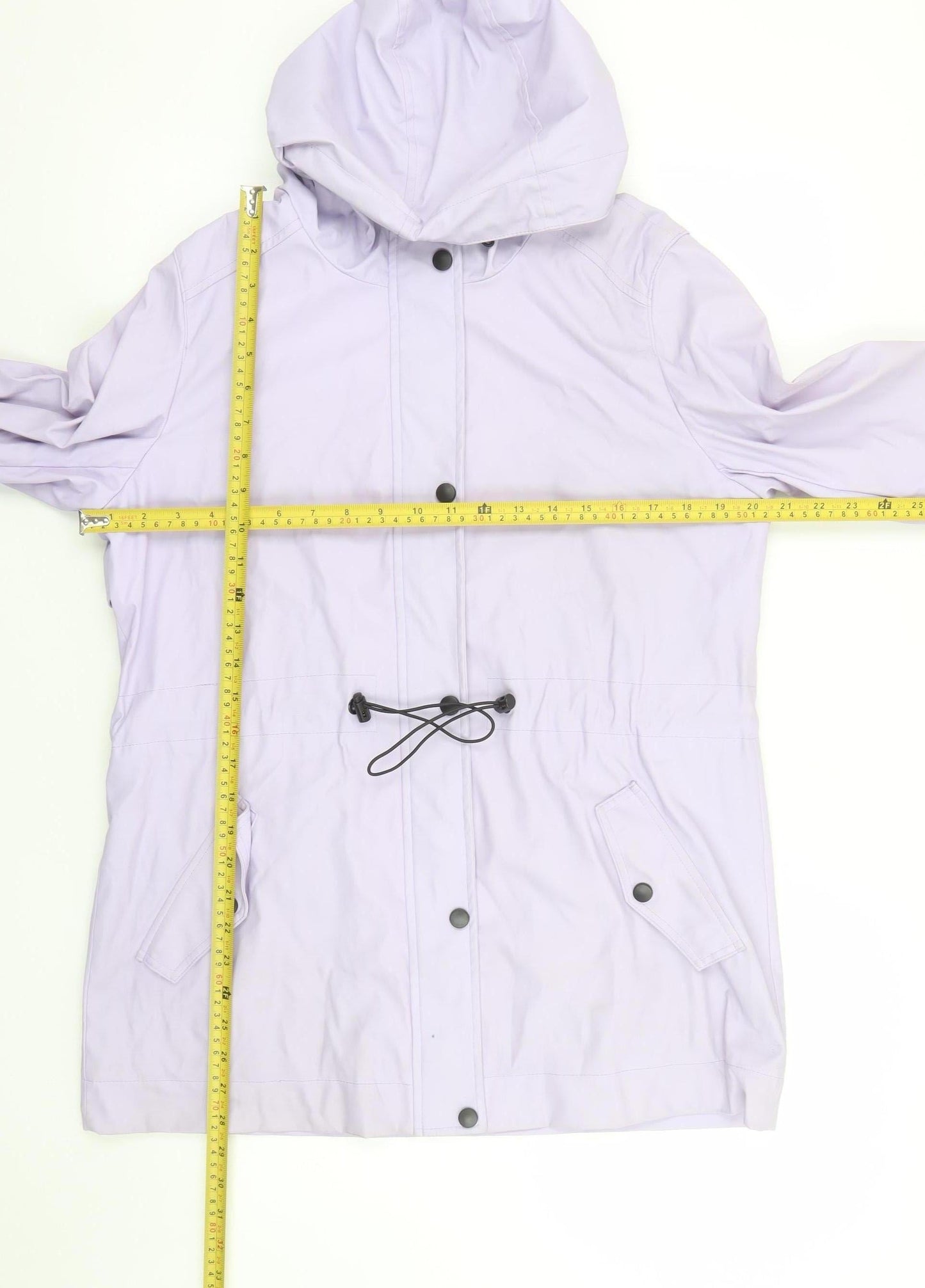 Womens UK Size 12 NEXT Purple Parka Coat