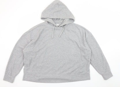 Womens UK Size L NEXT Grey Pullover Hoodie
