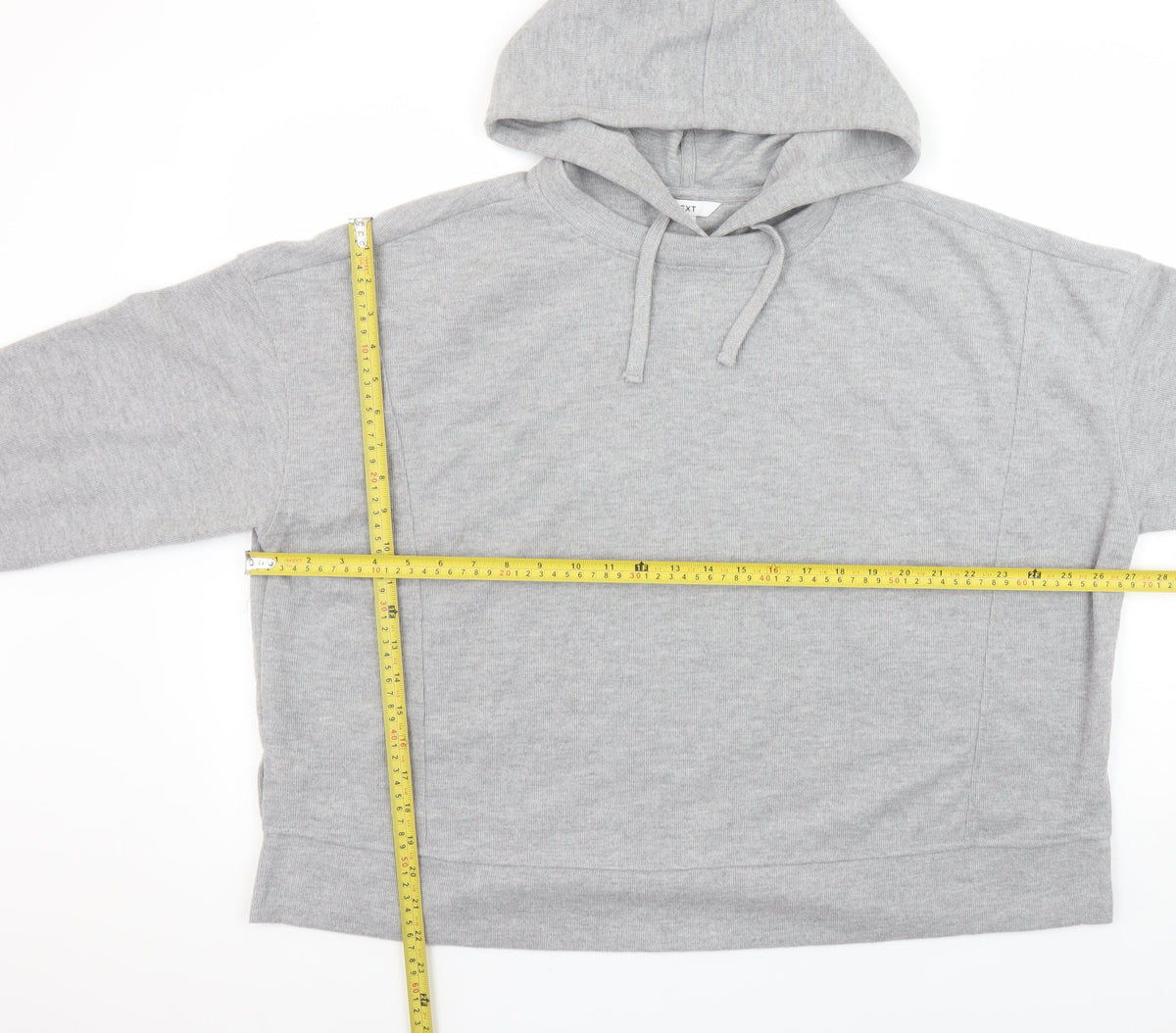 Womens UK Size L NEXT Grey Pullover Hoodie