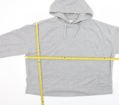 Womens UK Size L NEXT Grey Pullover Hoodie