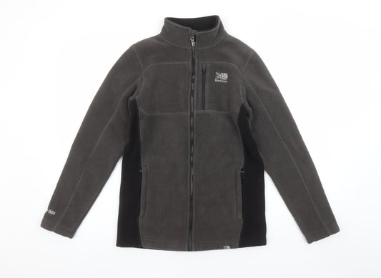 Boys UK Size 13 Years Karrimor Grey Fleece Jacket