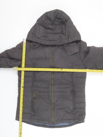 Womens UK Size S FatFace Grey Puffer Jacket