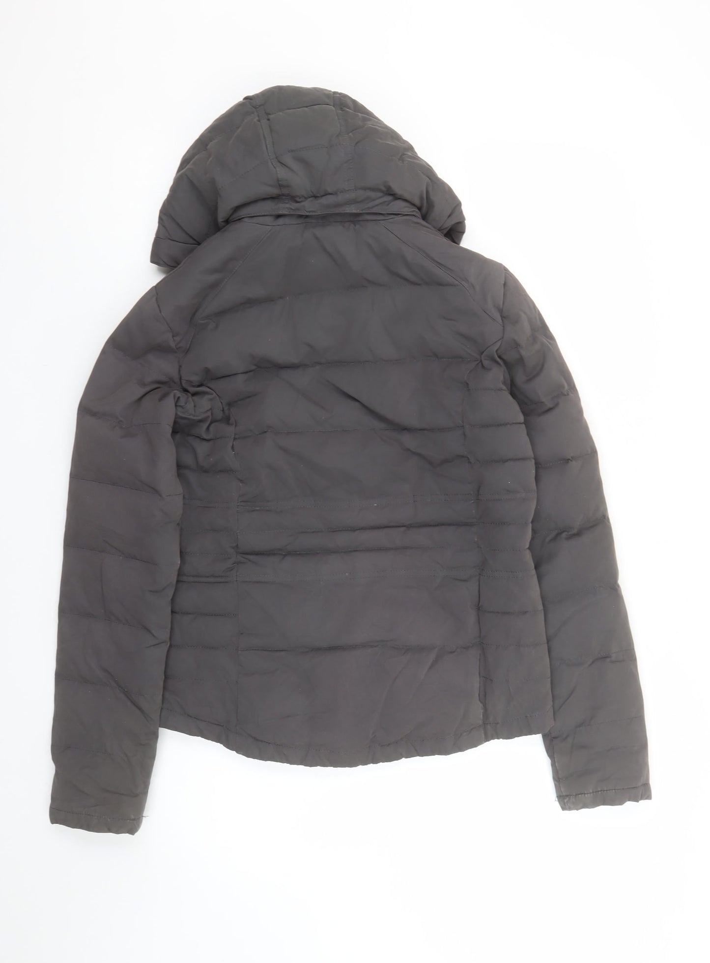 Womens UK Size S FatFace Grey Puffer Jacket