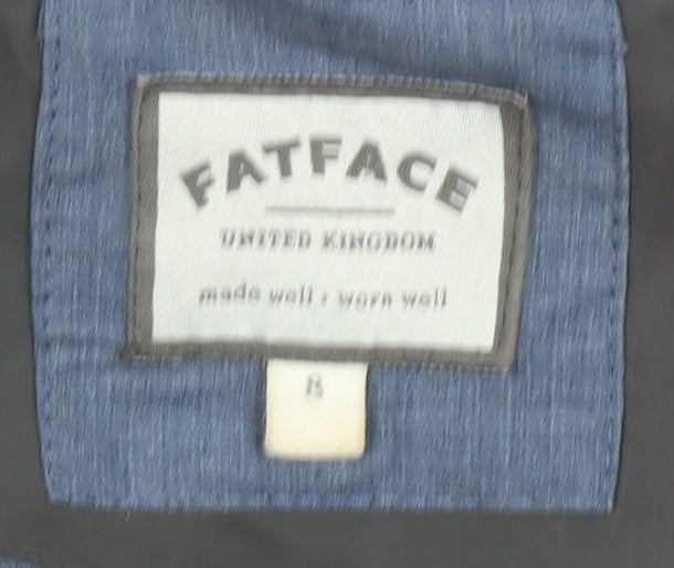 Womens UK Size S FatFace Grey Puffer Jacket
