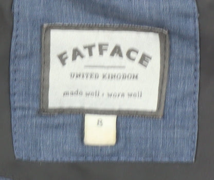 Womens UK Size S FatFace Grey Puffer Jacket