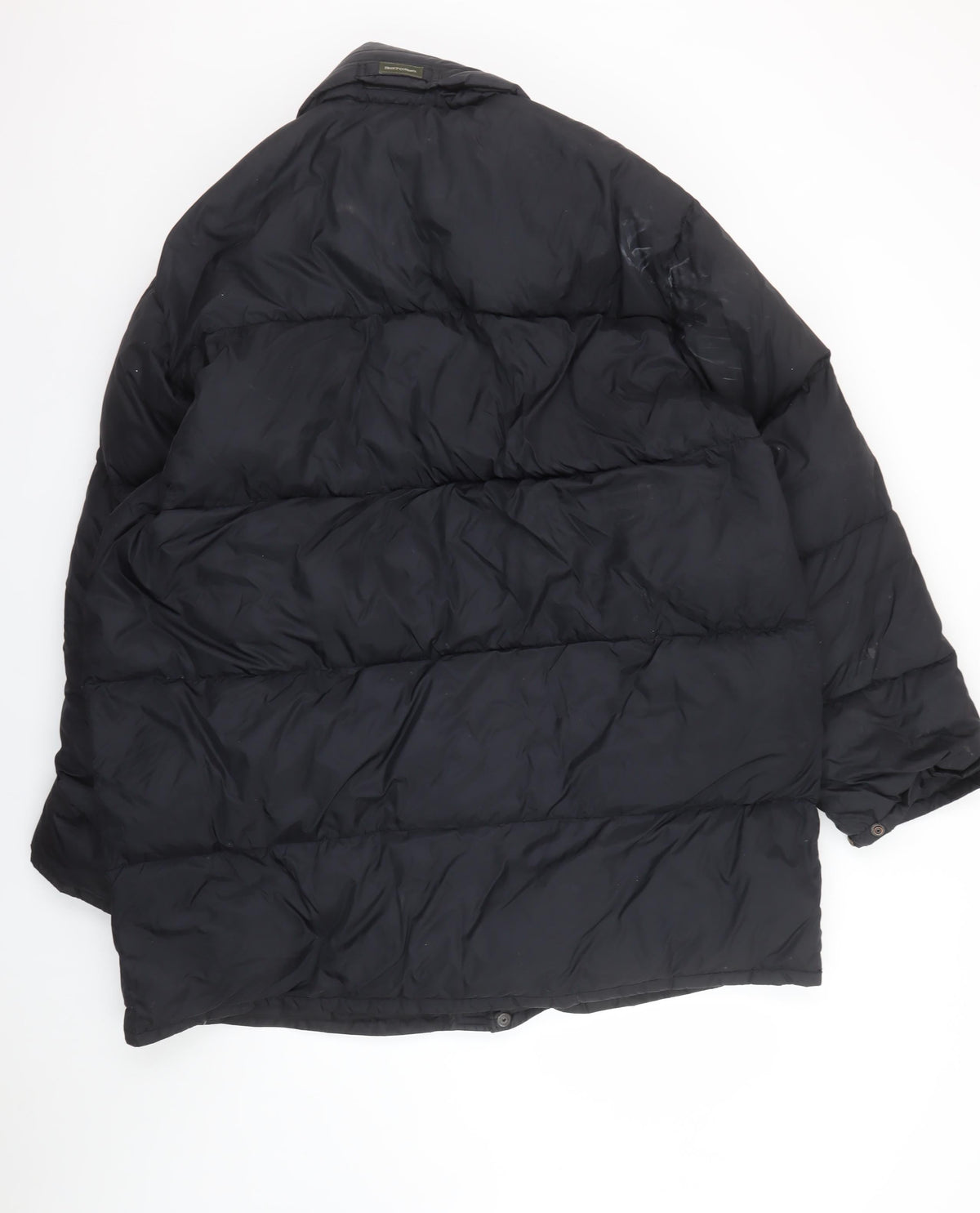 Mens UK Size 50 Henry Cotton's Black Puffer Jacket