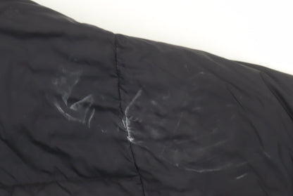Mens UK Size 50 Henry Cotton's Black Puffer Jacket