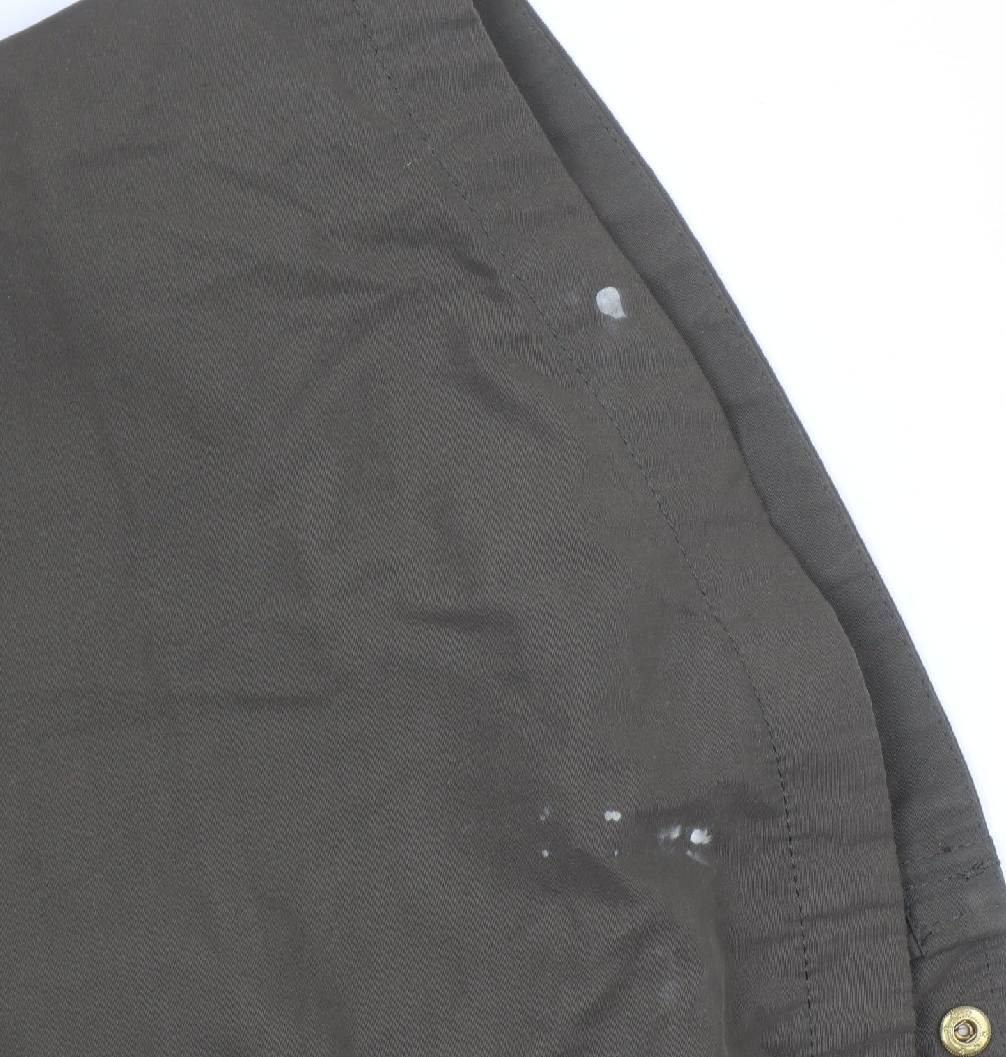 Womens UK Size S Oasis Green Parka Coat