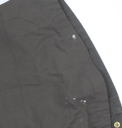 Womens UK Size S Oasis Green Parka Coat
