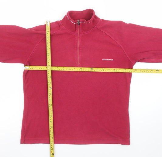 Womens UK Size 8 Craghoppers Red Pullover Sweatshirt