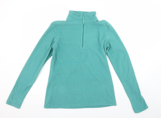 Womens UK Size S Mountain Warehouse Green Pullover Sweatshirt