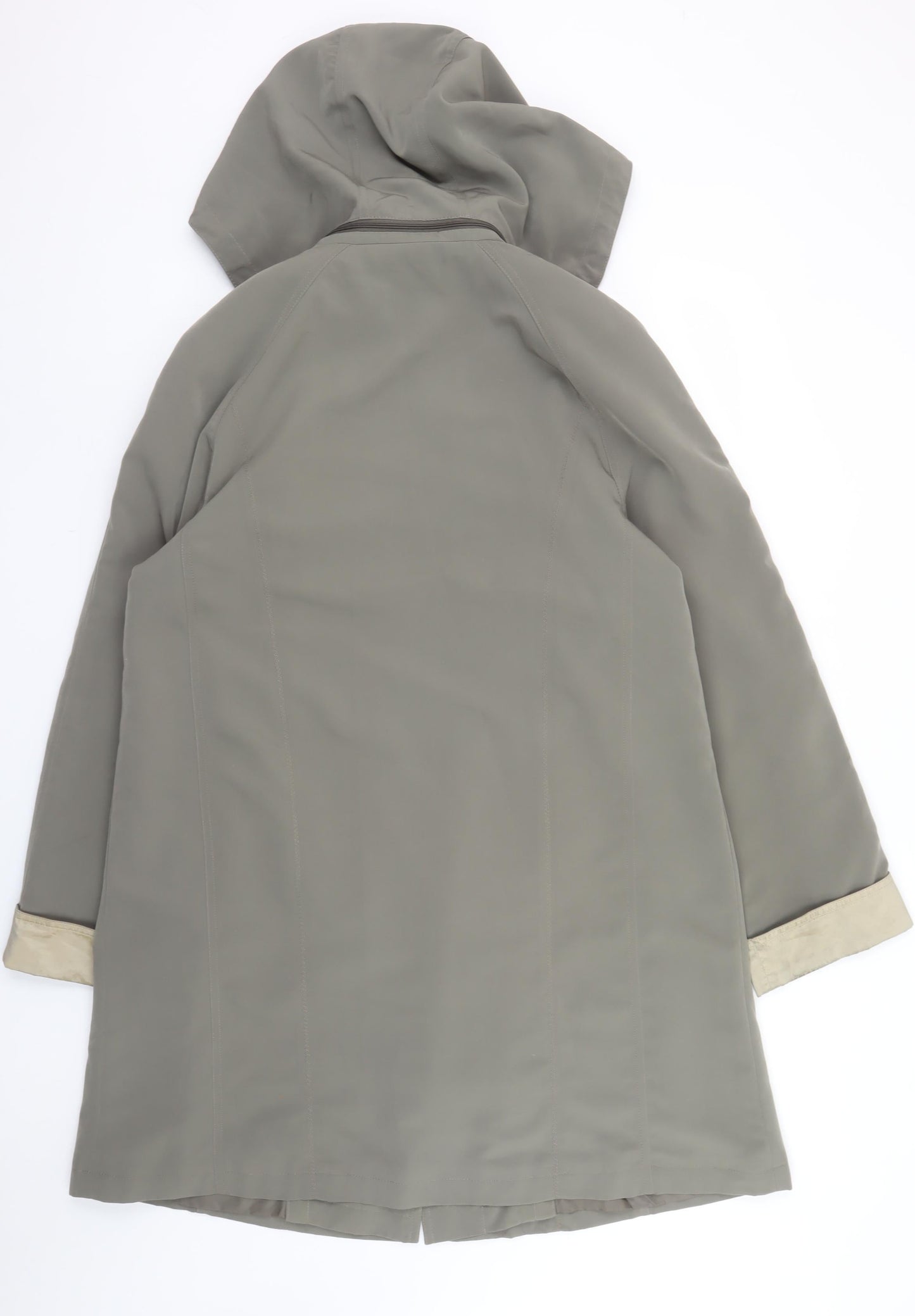Womens UK Size M Jacques Vert Grey Rain Coat