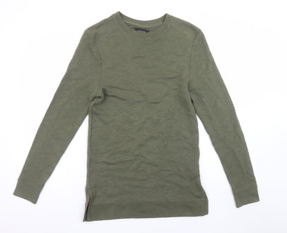 Womens UK Size XS River Island Green Pullover Sweatshirt