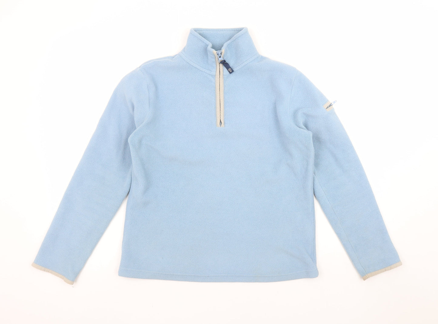 Womens UK Size S Weird Fish Blue Pullover Sweatshirt