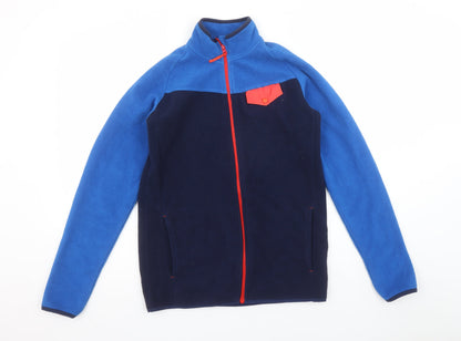 Boys UK Size 13 Years Mountain Warehouse Blue Fleece