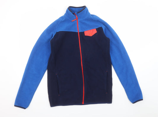 Boys UK Size 13 Years Mountain Warehouse Blue Fleece