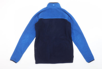 Boys UK Size 13 Years Mountain Warehouse Blue Fleece