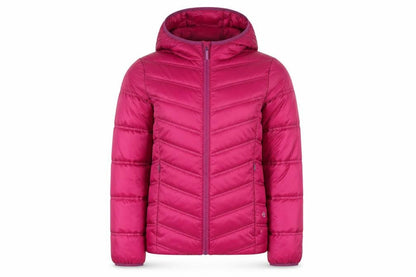 Girls UK Size 13 Years Zakti Pink Puffer Jacket