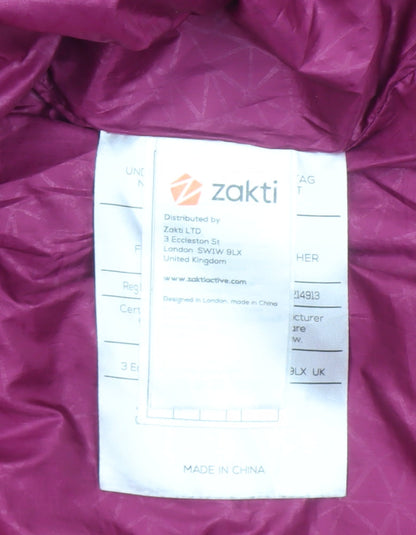 Girls UK Size 13 Years Zakti Pink Puffer Jacket