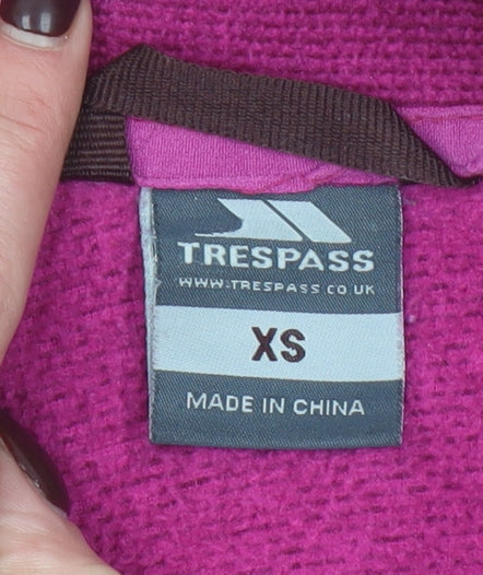 Womens UK Size XS Trespass Pink Pullover Sweatshirt