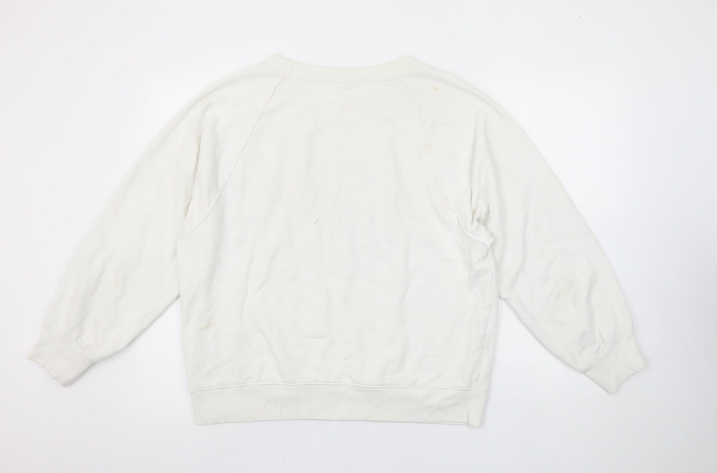 Womens UK Size M Gap Beige Pullover Sweatshirt