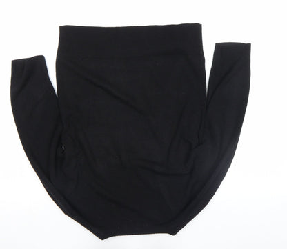 Womens UK Size M M&Co Black Basic Blouse