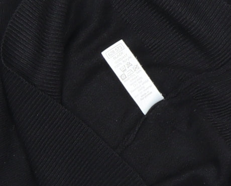 Womens UK Size M M&Co Black Basic Blouse