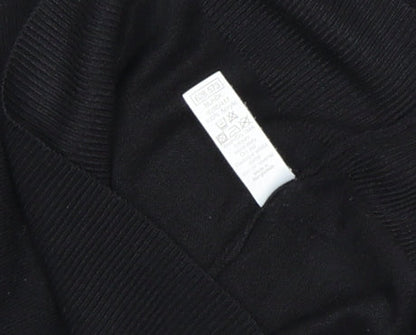 Womens UK Size M M&Co Black Basic Blouse