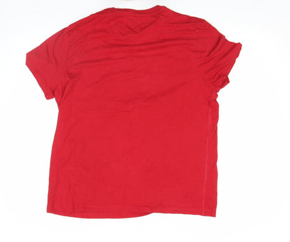 Mens UK Size L F&F Red  T-Shirt