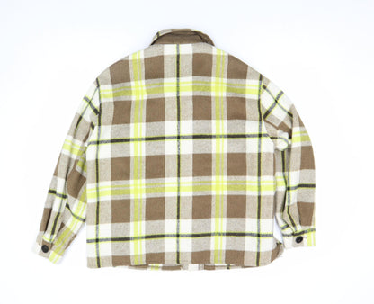 Womens UK Size XS VERO MODA Brown Basic Jacket