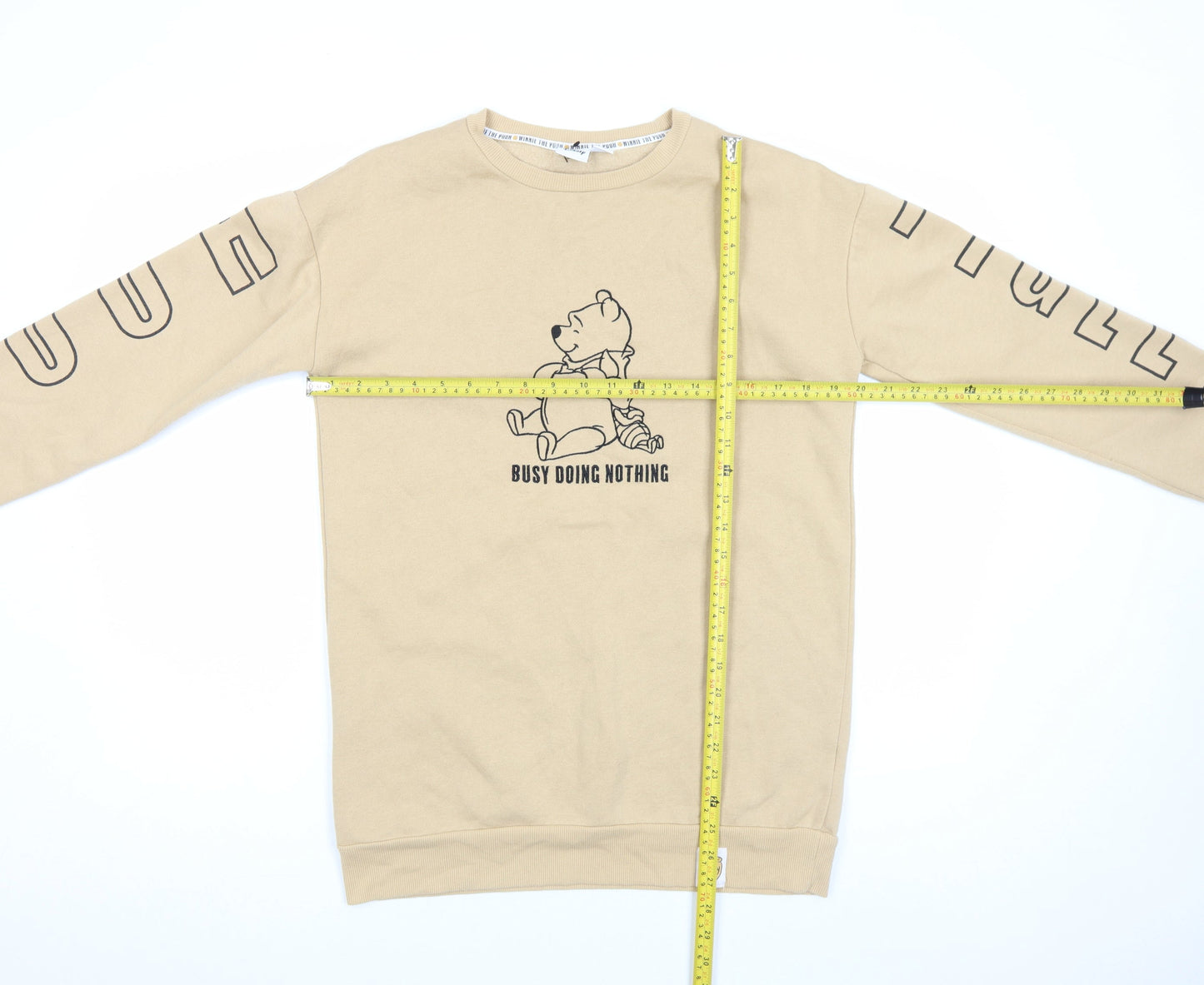 Womens UK Size S Disney Beige Pullover Sweatshirt