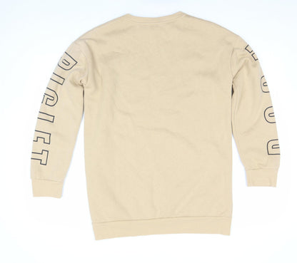 Womens UK Size S Disney Beige Pullover Sweatshirt